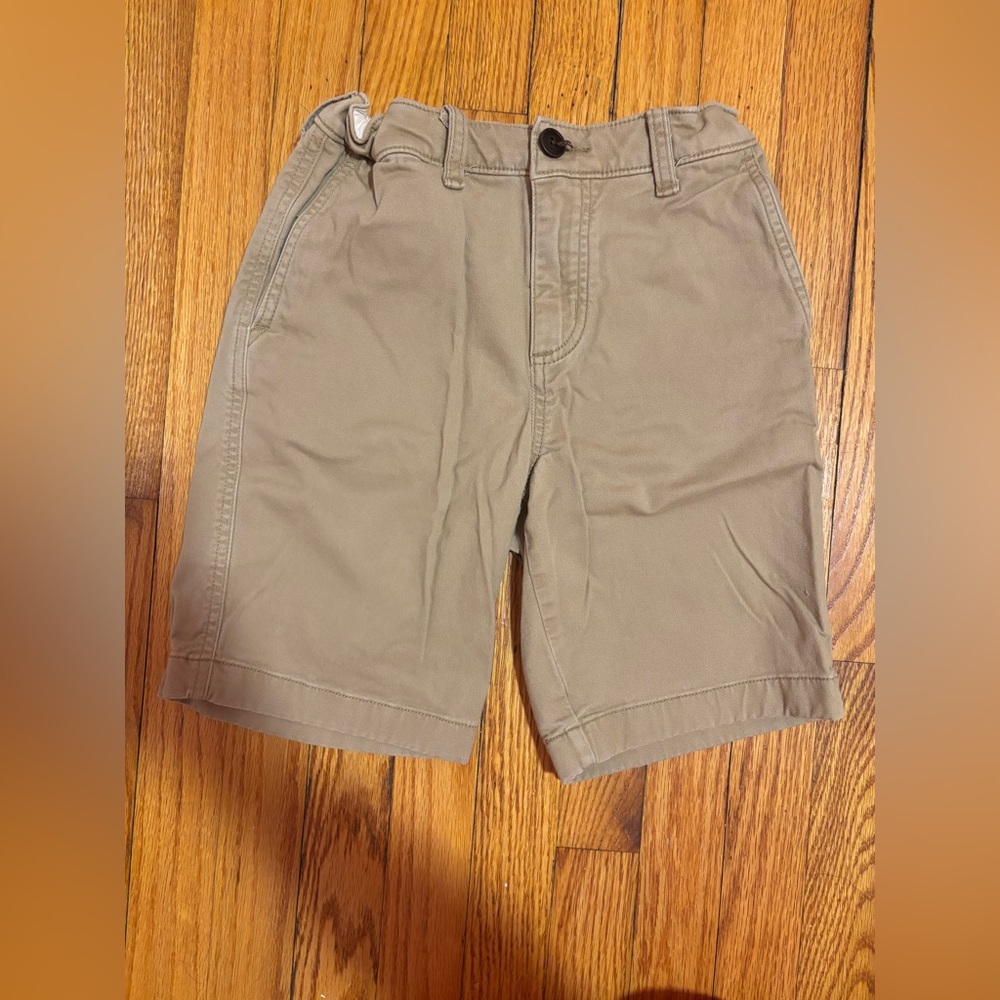 Boys Abercrombie Khaki Shorts